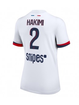 Paris Saint-Germain Achraf Hakimi #2 Replika Borta Kläder Dam 2025-26 Kortärmad